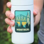 Montreal Quebec Canada Sticker | City & Travel Stickers | Waterproof, Vinyl and Dishwasher Safe | Laptop, Water bottle, Planner, Tumbler - Image 3