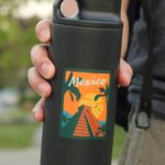 Mexico Sticker | City & Travel Stickers | Waterproof, Vinyl and Dishwasher Safe | Laptop, Water bottle, Luggage, Suitcase - Image 6
