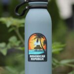 Dominican Republic Sticker | City & Travel Stickers | Waterproof, Vinyl and Dishwasher Safe | Travel Mug, Water bottle, Luggage - Image 2
