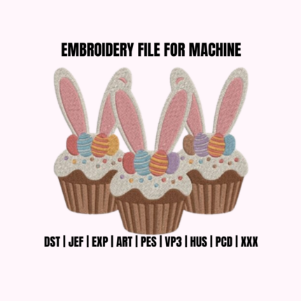 EASTER BUNNY EMBROIDERY PATTERN-EASTER BUNNY FOR HOLIDAY IDEA PDF