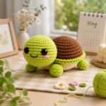 Turtle Crochet Pattern, Cute Turtle Amigurumi Pattern, Sea Turtle Plush, Digital PDF Pattern - Image 5