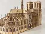 Laser Cut Notre-Dame de Paris | Wooden Cathedral Model Plans |Digital Download - Image 8