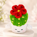Cactus Amigurumi Crochet Pattern PDF, Cute Succulent Plush Pattern, Kawaii Cactus Doll, Flower Cactus Crochet Pattern - Image 4