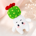 Cactus Amigurumi Crochet Pattern PDF, Cute Succulent Plush Pattern, Kawaii Cactus Doll, Flower Cactus Crochet Pattern - Image 3